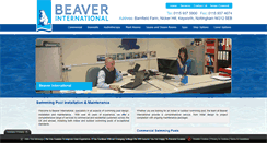 Desktop Screenshot of beaverinternational.com